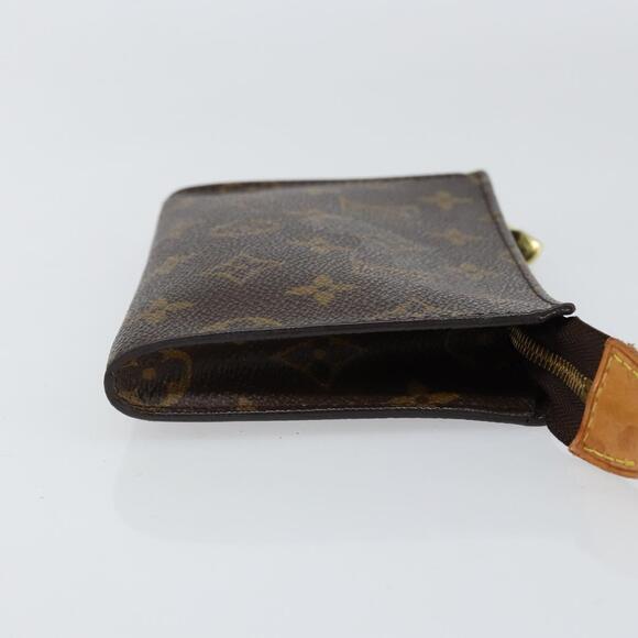 LOUIS VUITTON Monogram Bucket PM Accessory Pouch LV Auth ka130